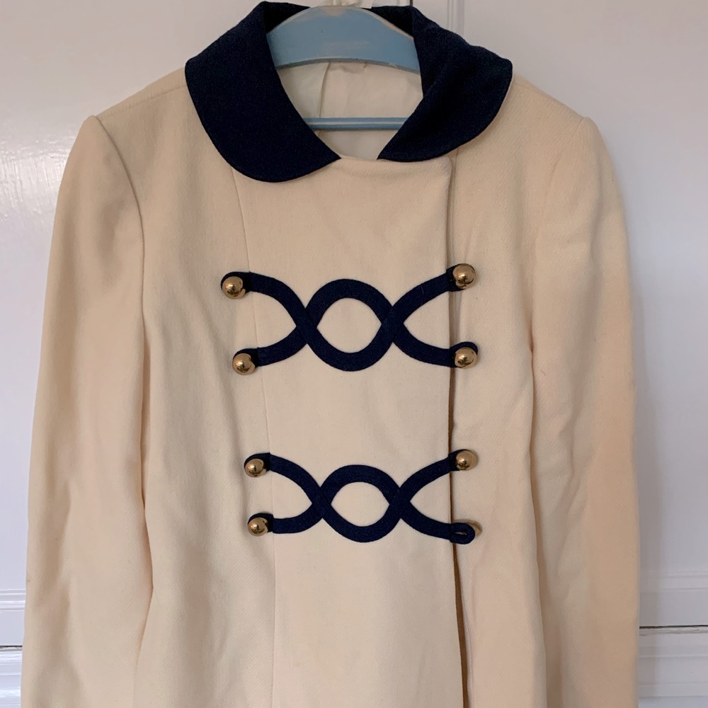 Vintage Girls Wool Dress Coat